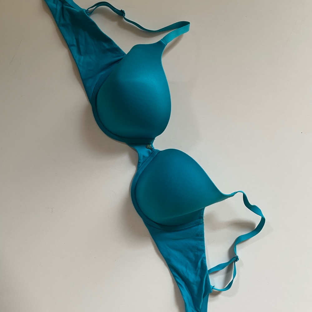 Victoria’s Secret Lined Demi 36D Blue Molded Cup Bra